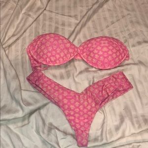 Stone fox swim bikini set